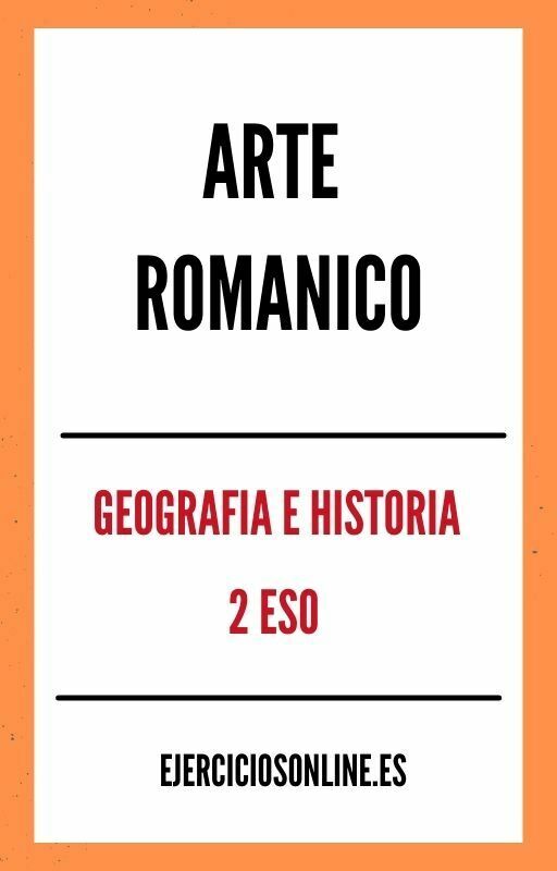 Arte Romanico 2 ESO Ejercicios en PDF 