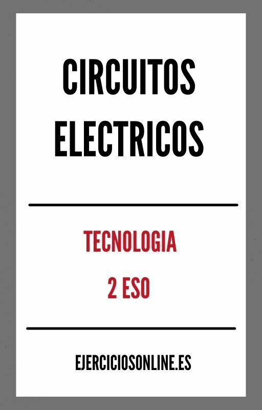 Circuitos Electricos 2 ESO Ejercicios en PDF 
