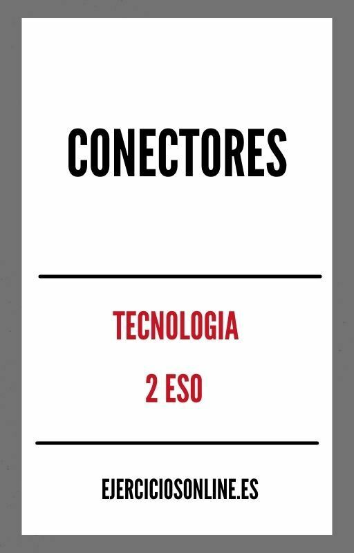 Conectores 2 ESO Ejercicios PDF 