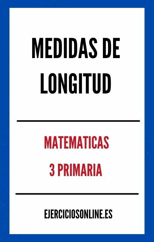 Medidas De Longitud 3 Primaria Ejercicios PDF 