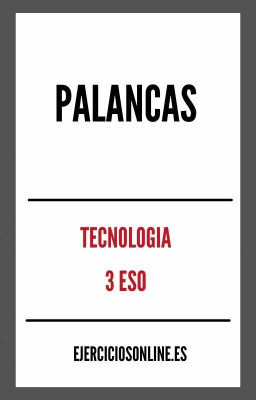 Palancas 3 ESO Ejercicios en PDF 