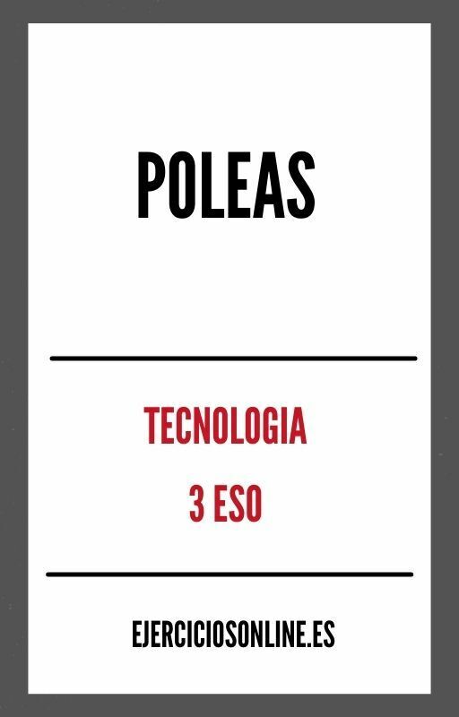 Ejercicios de Poleas 3 ESO PDF 