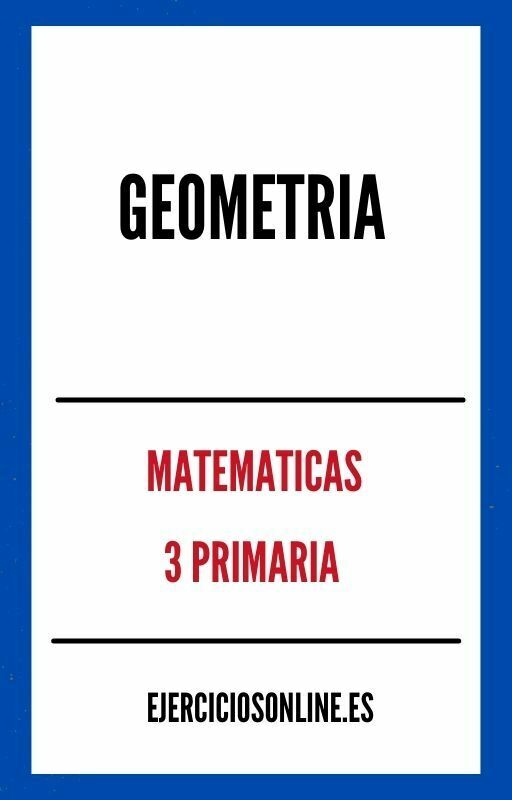 Geometria 3 Primaria Ejercicios en PDF 