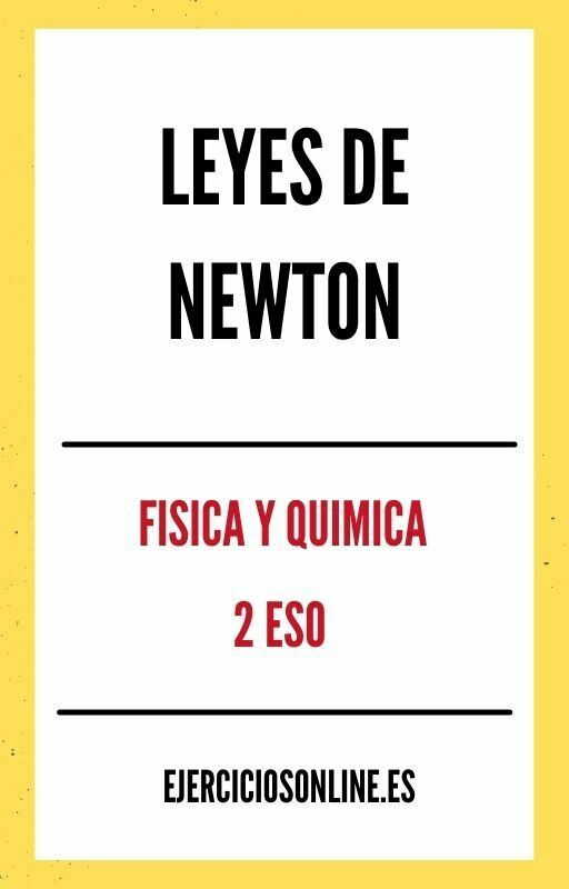 Ejercicios PDF de Leyes De Newton 2 ESO 