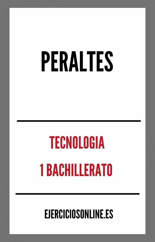 Ejercicios PDF de Peraltes 1 Bachillerato 