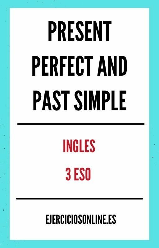Ejercicios PDF de Present Perfect And Past Simple 3 ESO 