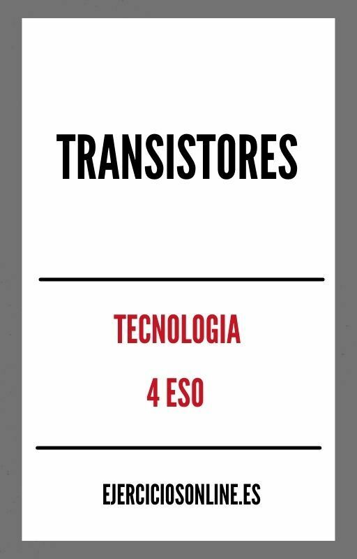 Ejercicios de Transistores 4 ESO PDF 