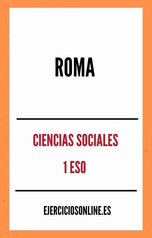 Ejercicios PDF de Roma 1 ESO 