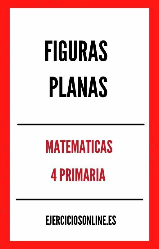 Figuras Planas 4 Primaria Ejercicios PDF 