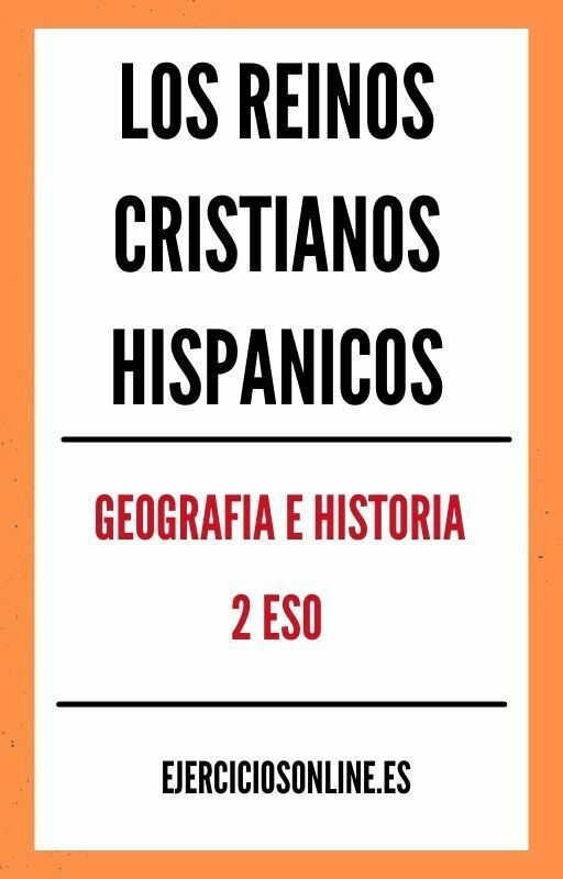 Los Reinos Cristianos Hispanicos Resumen 2 ESO Ejercicios PDF 