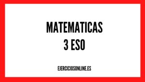 ejercicios matematicas 3 eso pdf con soluciones