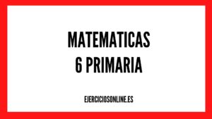 Problemas Matematicas 6 Primaria con soluciones PDF